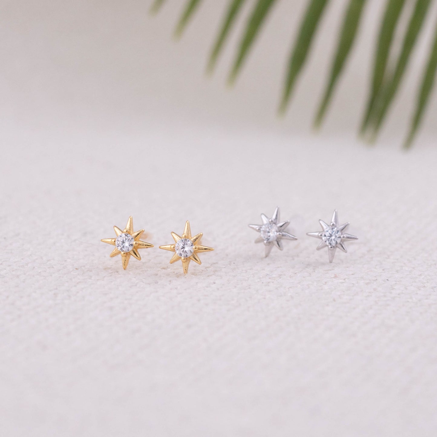 2 or 3 pairs star earrings gift set