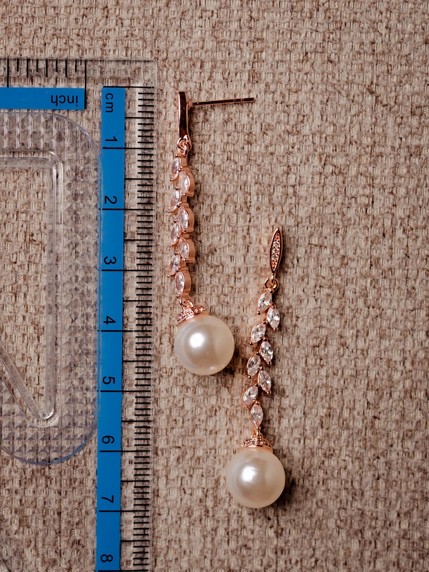 Pearl earrings wedding, Pearl Earrings Drop, Pearl Earrings Dangle, Leaf Pearl earrings Rose gold Silver, Pearl Earrings for Bridesmaids