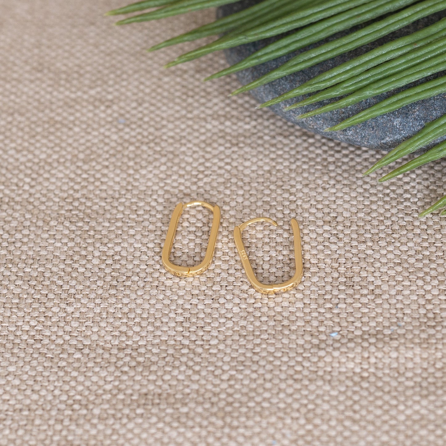 Square hoop earrings silver, long rectangular hoop earrings gold, rectangle hoop, mini hoop, geometric earring silver, gold square hoop