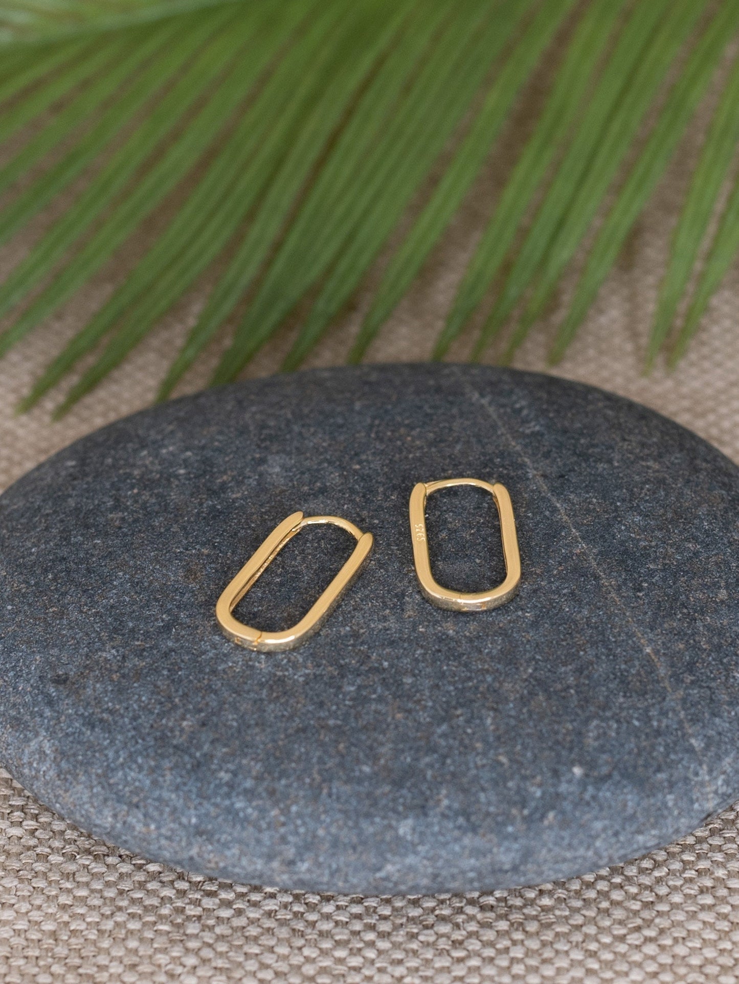 Square hoop earrings silver, long rectangular hoop earrings gold, rectangle hoop, mini hoop, geometric earring silver, gold square hoop