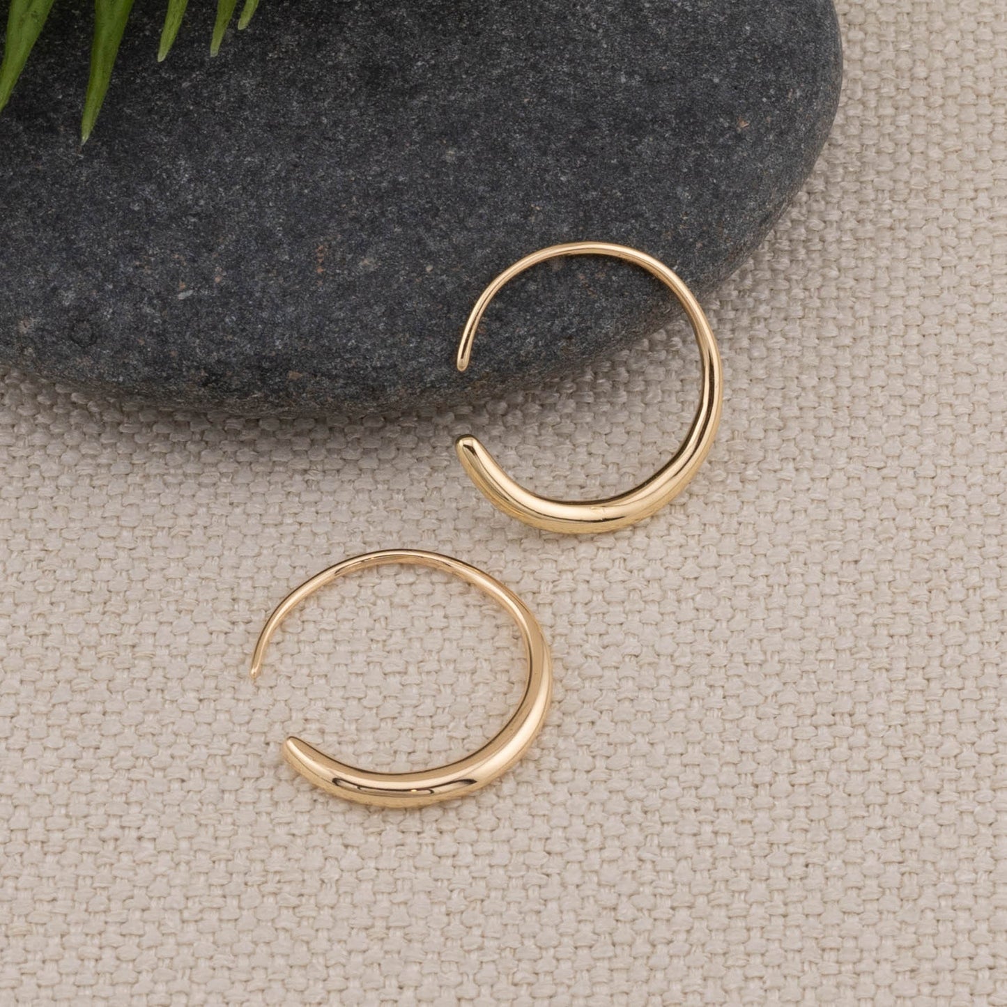 Gold open hoop earrings, silver hoop Earrings, minimalist geometric earrings, horseshoe earrings, hobo water drop hoops, large arc earrings