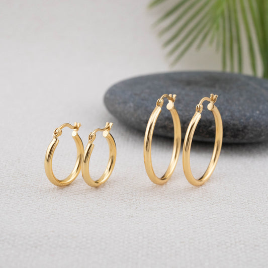 Small medium large hoop