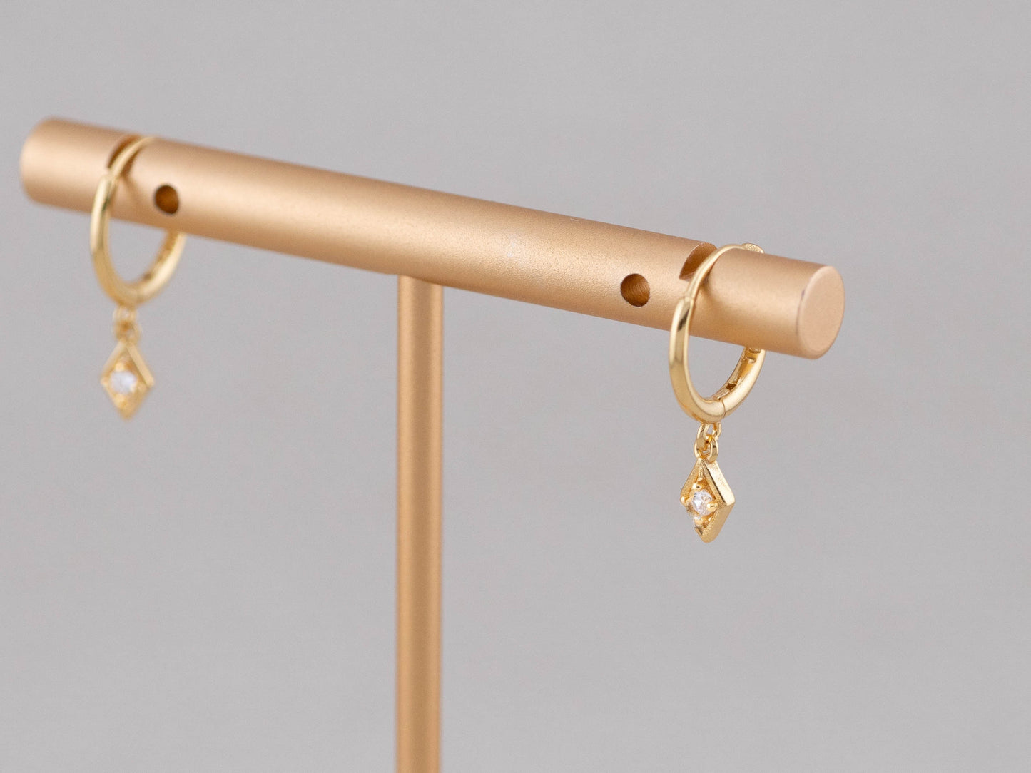 Tiny charm dainty huggies earring, dangle drops silver stacking huggy, minimalistic giftful earrings, christmas giftful, gift for daughter