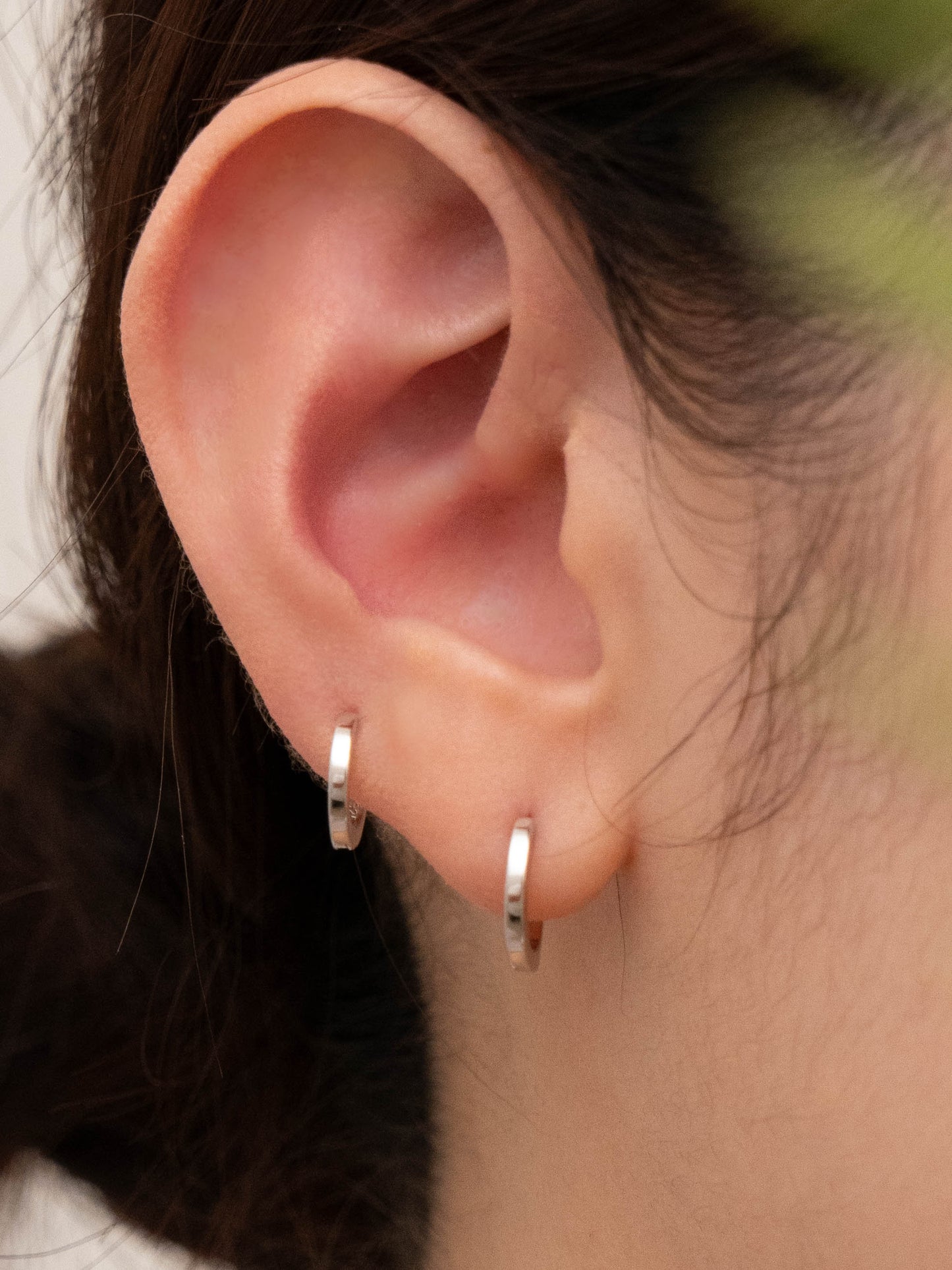 Everyday hoop huggies set