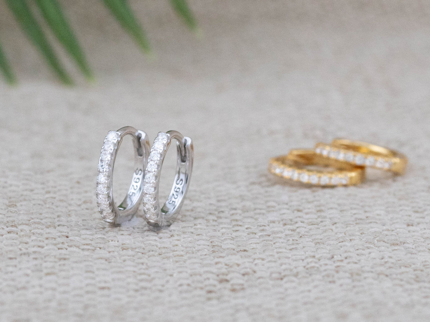 2 or 3 Pairs huggy set gift-ready, tiny hoop boxed giftful earrings set, stacking cartilage hoop  sterling silver 14K gold fill gift for her