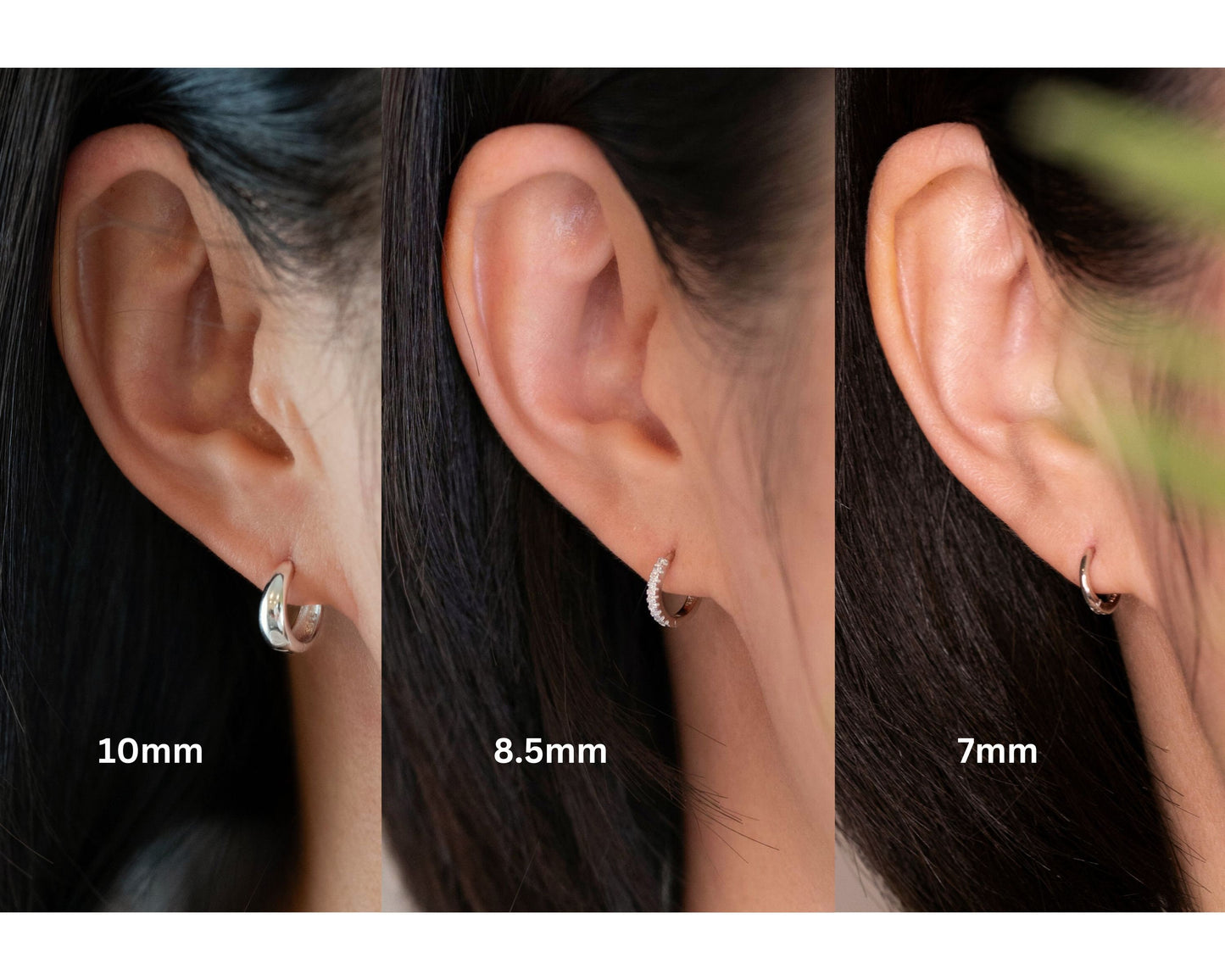 2 or 3 Pairs huggy set gift-ready, tiny hoop boxed giftful earrings set, stacking cartilage hoop  sterling silver 14K gold fill gift for her