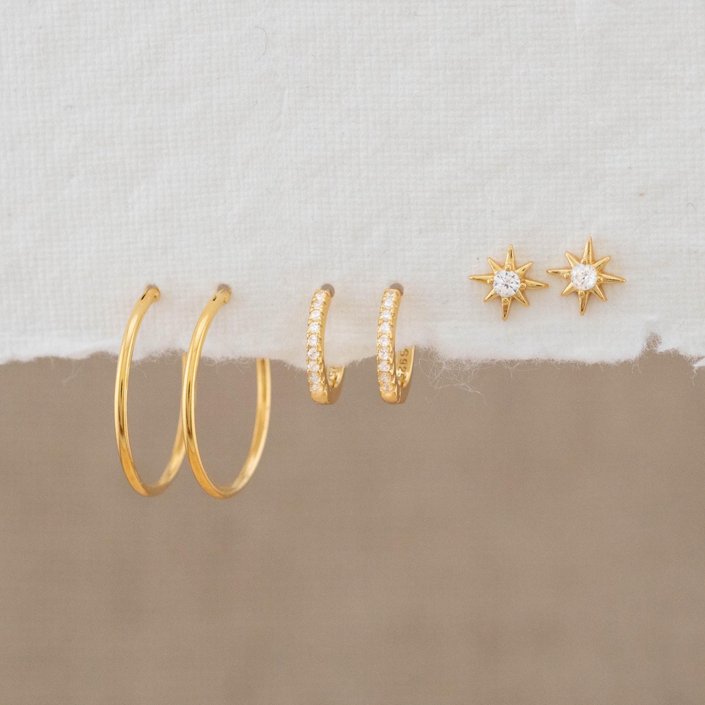 2 or 3 Pairs small hoop set