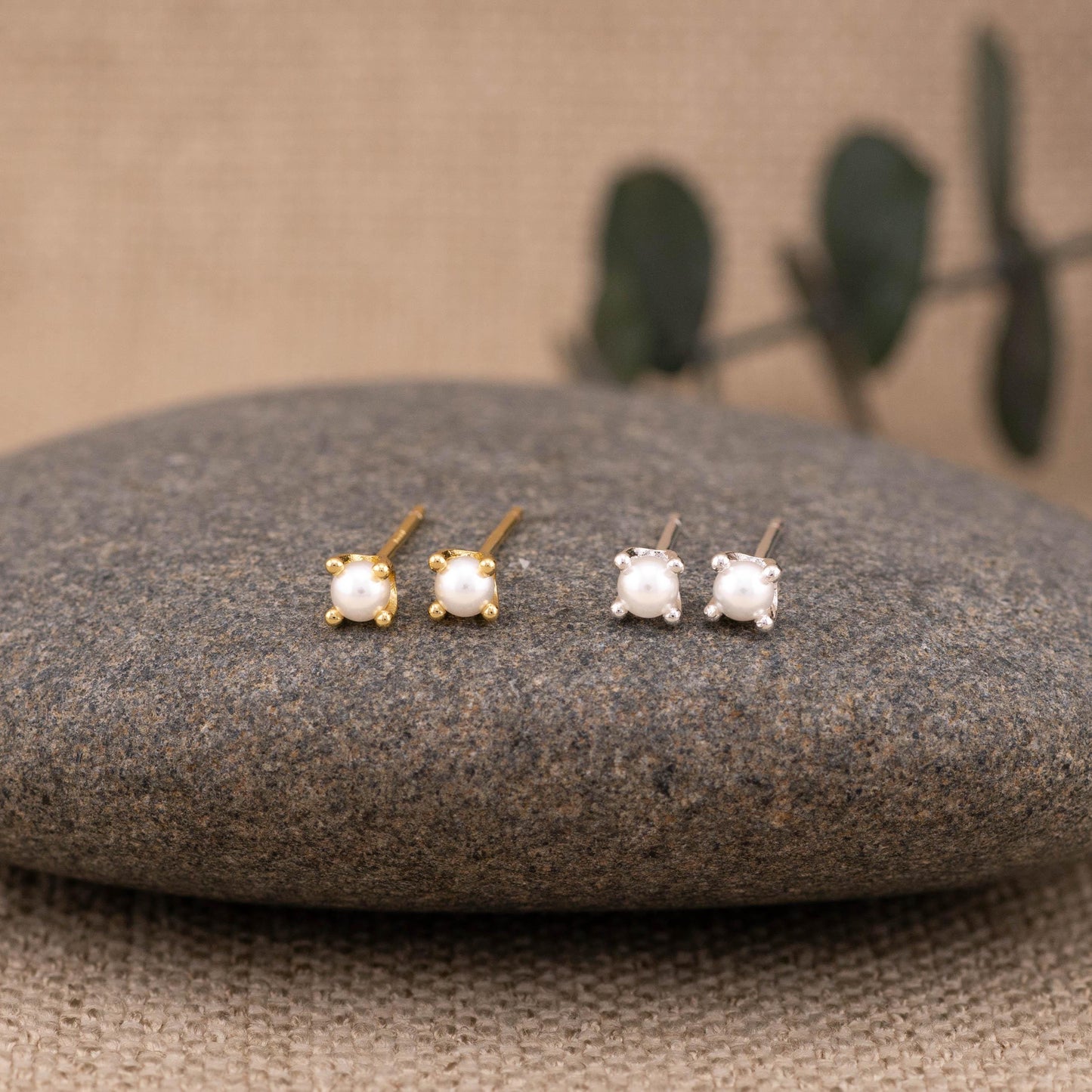 Pearl lovers drop pearl earring gift set