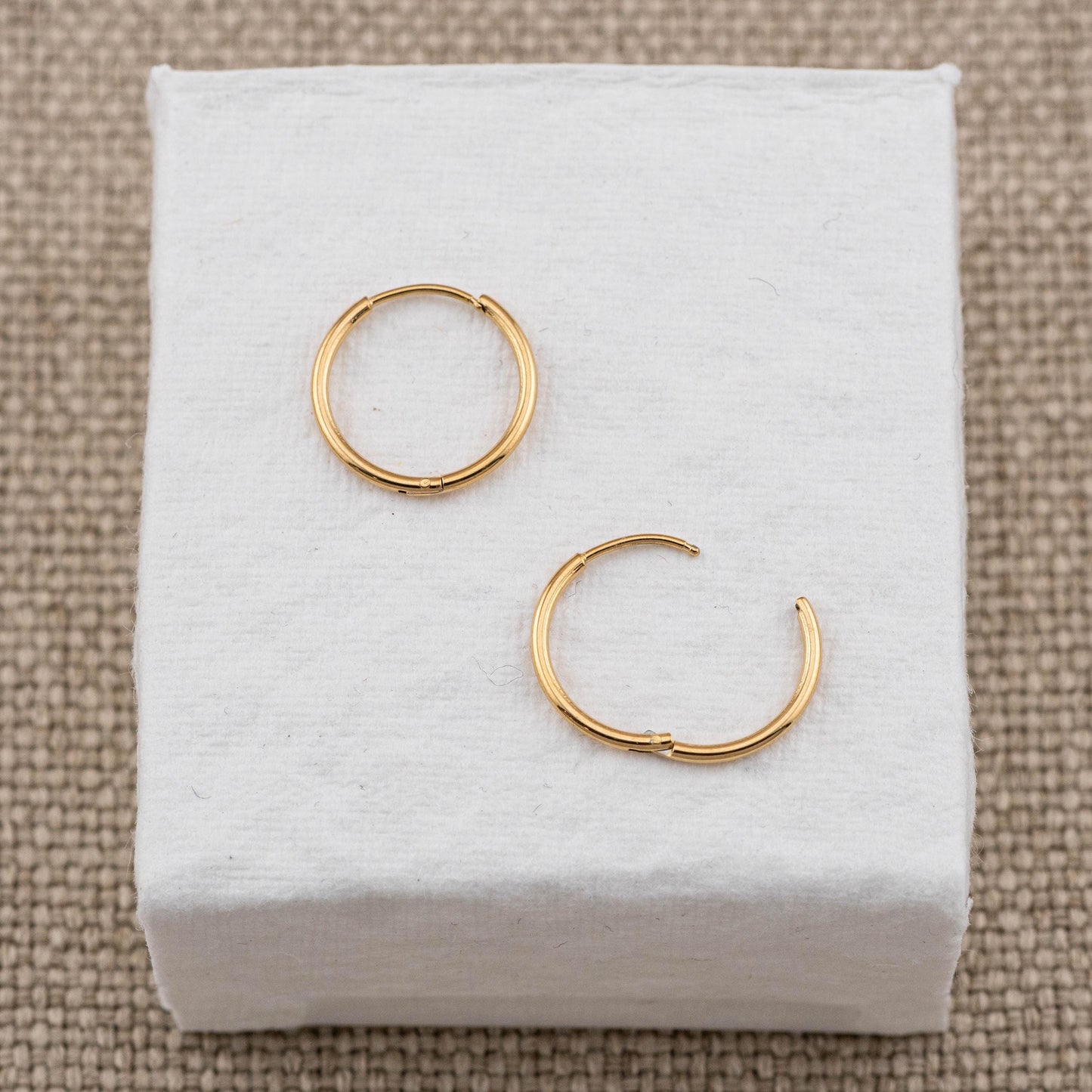 Tiny cartilage huggy set 2 or 3 pairs hoop