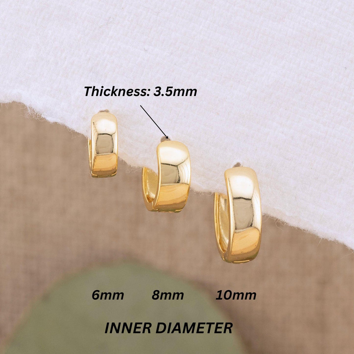 Tiny chunky huggies set