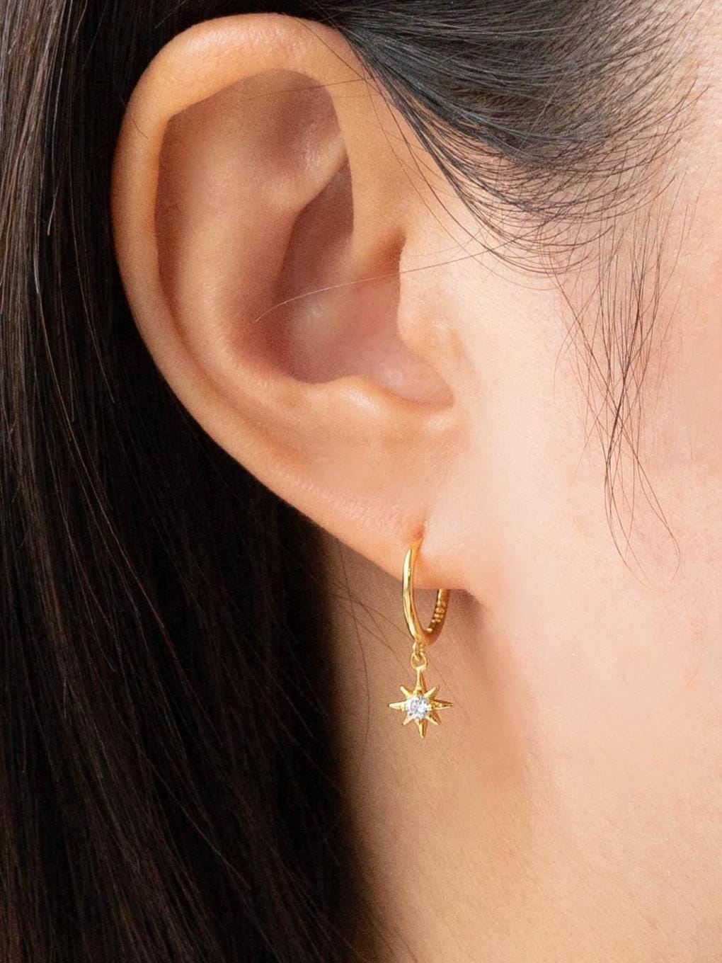 2 or 3 pairs star charm earrings gifts set